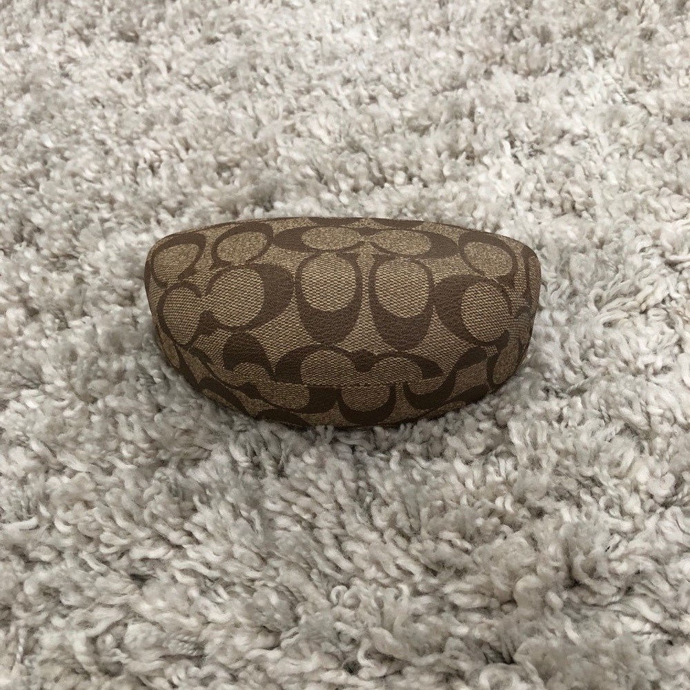 Coach glasses case